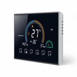 Slimme thermostaat voor elektrische vloerverwarming | Inbouw | Wifi met Tuya Smart Life app | Touchscreen | Zwart | 16A — thumbnail 5