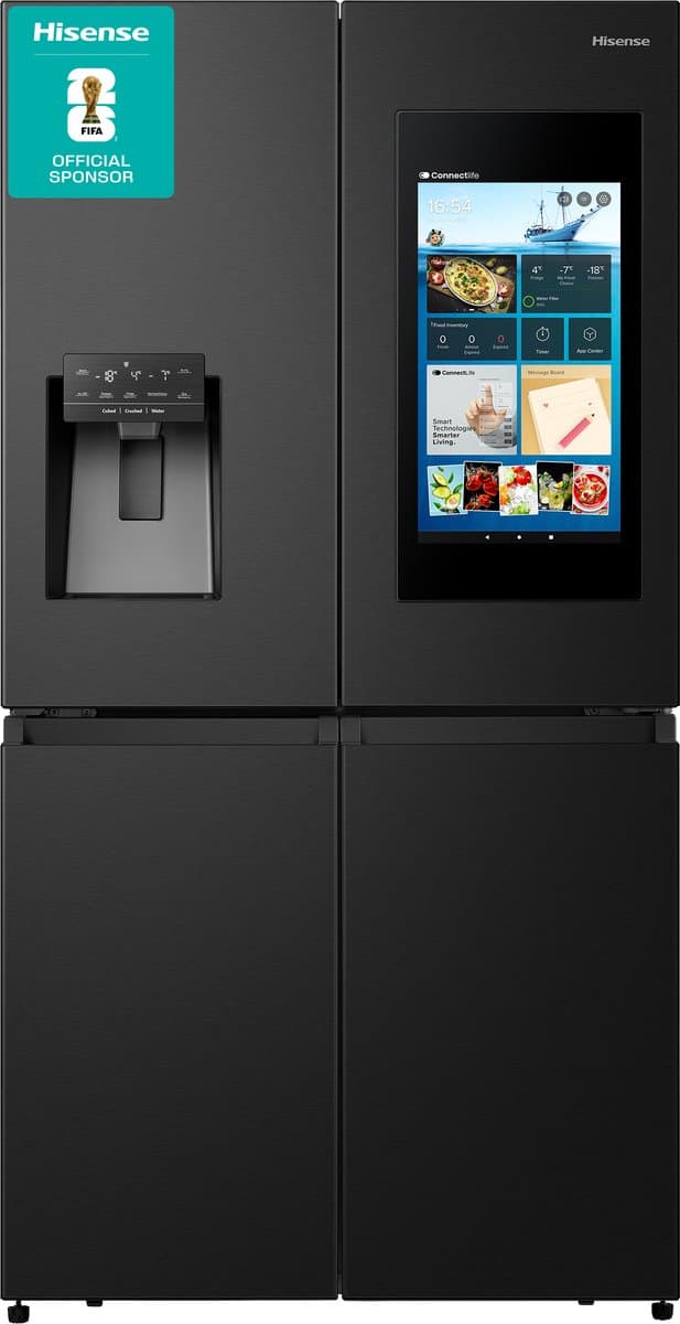 HISENSE  RQ760N4IFE -  Amerikaanse koelkast - breedte 91.4 cm - hoogte 178.5 cm - inhoud 577 l - NoFrost — afbeelding 1