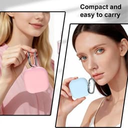 XDcase - hoesje geschikt voor Samsung Galaxy Buds 4 / 4 pro soft case cover - paars - TPU hoesje Beschermhoes - Samsung Galaxy Buds 4 / 4 Pro Cover - Buds4 hoesje - gel hoesje met sleutelhanger — thumbnail 3