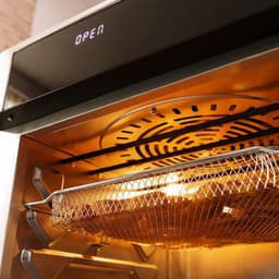 Heteluchtfriteuse Oven - Multicooker Airfryer - Gezond Koken - 9 Voorgeprogrammeerde Functies - 30 Liter Capaciteit - Roestvrij Staal — thumbnail 5