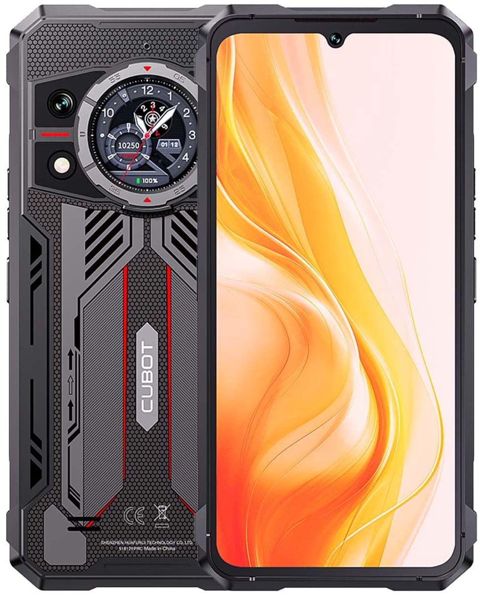 CUBOT Kingkong 11 Robuuste Smartphone 5G - 32GB RAM - 256GB ROM - 10200mAh - 6.72 inch 120Hz - IP68/IP69K - Android 15 - NFC - GPS - Zwart — afbeelding 1