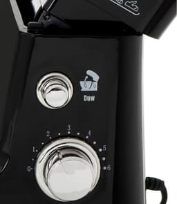 DYNA® Mixer met Mengkom - Keukenmachine - Keukenrobot - Inclusief Extra Accessoires - Antraciet- Zwart - ‎‎3cm x 25cm x 17cm — thumbnail 2