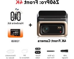 Dashcam – Autocamera – DVR – Videoregistratie – Bewegingsdetectie – 4K Ultra HD – 5GHz Wifi & ADAS Veiligheid