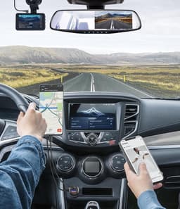 TENZHVXI - Mini Usb-Dashcamkabel - Stroomkabel Voor Dashcam - 5 V / 2,5 A + 5 V / 3,5 A - 1 Stuk - Auto / Vrachtwagen Zwart — thumbnail 3