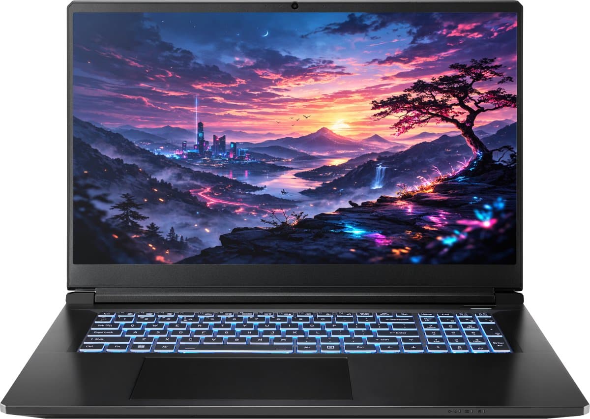 BTO - X•BOOK - 17X1552 - Intel Core 7 250H - 16GB RAM - 480GB SSD - NVIDIA RTX 5060 - Windows 11 Home — afbeelding 1
