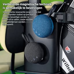 Mini Bluetooth Speaker Draadloos – Portable Waterproof IPX5 Speaker – 6W Stereo Geluid – Bluetooth 5.3 – Magnetische Muziek Box – TF Kaart MP3 – Compacte Speaker voor Smartphone, Laptop en Tablet-Zwart — thumbnail 3