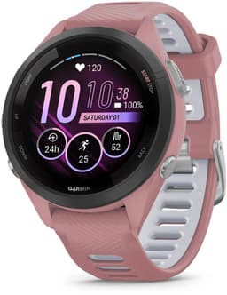 GARMIN Forerunner 265S WiFi Smartwatch Roze/grijs — thumbnail 1