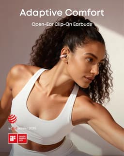 SOUNDCORE Aeroclip Open-ear Draadloze oordopjes Roze — thumbnail 5