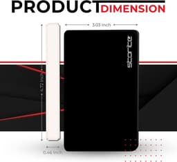 320GB Externe Harde Schijf USB 3.0 - Draagbare HDD voor PC, Laptop, Mac en PS4 — thumbnail 5