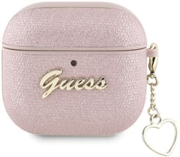 Guess AirPods hoesje voor Airpods Pro & Pro 2 - metallic ontwerp - Roze — thumbnail 5