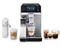 De'Longhi Eletta Ultra - volautomatische espressomachine met 50 recepten - LatteCrema Hot & Cool en Silent Technology - Metaal - ECAM470.85.MB