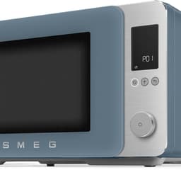 SMEG MOC02SBMEU - Combi-magnetron met grill - Airfry - 25 programma's - Soft-close - 2100W - Inverter technologie - 27L - Storm Blue — thumbnail 3