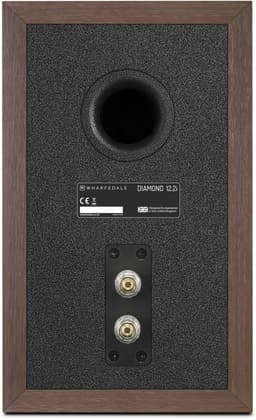 Wharfedale Diamond 12.2i Boekenplank Speakers – Stereo Hifi Set – 2-weg Luidsprekers – Compact Formaat – Passieve Speakers – Walnoot — thumbnail 5