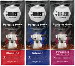 Bialetti New Brikka - 100ml - 2 kops + Bialetti Koffie Proefpakket - 3 x 250 gram — thumbnail 4