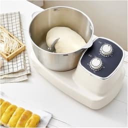 Spiraalmixer - Deegkneder Mixer - Snel Deeg Maken - 1500W Krachtige Motor - 35L Kom - Zilver — thumbnail 2