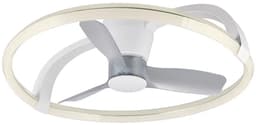 REALITY STOCKHOLM - Plafondventilator - Wit mat - incl. 1x SMD 37 W - Licht apart schakelbaar - Afstandsbediening - Dimbaar - Traploos instelbare lichtkleur - Niet externe dimmerbaar - Timer - Zomer- en wintermodus - 6 snelheidsniveaus — thumbnail 3