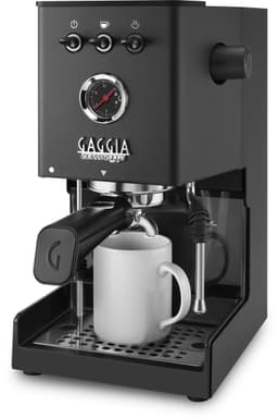 Gaggia Classic UP - 9bar - RVS behuizing - Zwart — thumbnail 1