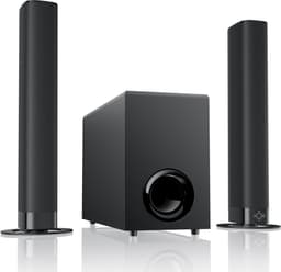 SyncGear 2-in-1 Soundbar met Subwoofer – Nieuw 2026 – Geen Luiden Opstart Geluiden – Home Cinema – 130W – Bluetooth 5.3 – HDMI ARC – TV Speakers – Surround Set Home Cinema – Draadloze Actieve Subwoofer — thumbnail 1