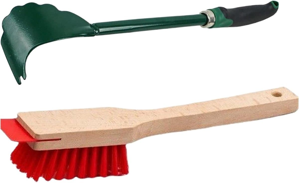 Grasmaaier Schraper - Maaier Reiniger - Effectief Schoonmaken - Ergonomische Lange Handgreep - 41x9x4 cm — afbeelding 1