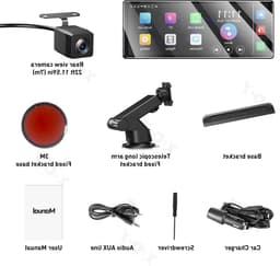 Navigatiesysteem Auto - Dashcam voor auto - GPS Navigatie - Draadloze - 4K DVR - Bluetooth Audio - ADAS Systeem - 11,3" - Achteruitrijcamera — thumbnail 1