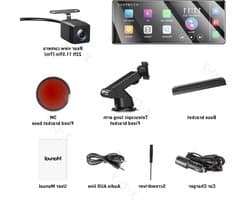 Navigatiesysteem Auto - Dashcam voor auto - GPS Navigatie - Draadloze - 4K DVR - Bluetooth Audio - ADAS Systeem - 11,3" - Achteruitrijcamera