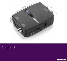 Marmitek Connect DA21 digitaal naar stereo audio converter — thumbnail 5