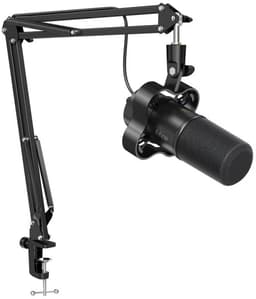 FIFINE - K688T - USB / XLR - Dynamische Microfoon - Met Boom Arm - Streaming - Podcasting - Gaming - Geschikt voor PS4 / PS5 / PC - Zwart — thumbnail 1