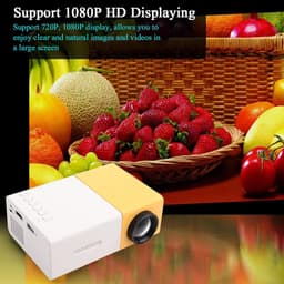 Mini Projector - Mini beamer - Draagbaar - Zakprojector - Geschikt voor thuisbioscoop, buitenfilms en als cadeau voor kinderen — thumbnail 2