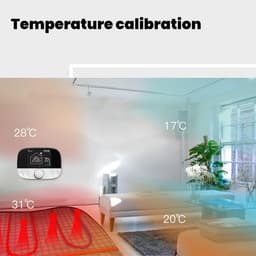 Thermostaat voor cv - Draadloos met Wifi - Met App - Energiebesparing — thumbnail 4