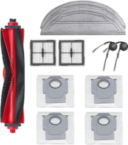 Set van 11 accessoiresets compatibel met Roborock Q10 S5/Q10 S5+/Q10 X5+/Q10 X5 -vervangende onderdelen inclusief 1 hoofdborstel-2 dweildoeken-2 HEPA-filters, 2 zijborstels — thumbnail 1