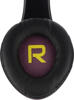 PowerLocus P2 - Draadloze Over-Ear Koptelefoon Inklapbaar - Bluetooth Hoofdtelefoon - Met microfoon – Headphone - Micro SD mode – Incl. Carry Case - Zwart/Purper — thumbnail 4