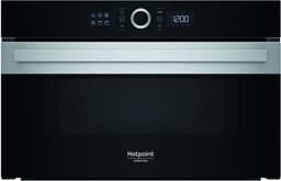 Hotpoint HAMD54MX Zwart, Roestvrijstaal Grill-magnetron Ingebouwd 31 l 1000 W — thumbnail 1