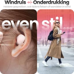Phreeze Mini Buds - Oortjes Draadloos - Bluetooth 5.4 - Roze - Draadloze Oordopjes - Earbuds - Bluetooth Oordopjes - Sport Oortjes — thumbnail 4