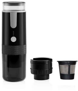 koffiemachines - koffiemachine - draagbare koffiemachine - Draagbare espressomachine - Draagbare elektrische espressomachine - Oplaadbare mini-handkoffiezetapparaat - Compatibel met koffiecapsules, gemalen koffie - voor kamperen, reizen, camper — thumbnail 1