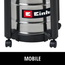 Einhell Elektrische Nat-/Droogzuiger TC-VC 2045 S - 900 W - 180 mbar - 20 L - Blaasaansluiting - Incl. diverse accessoires - kunststofslang 1,5 m - 3-delige kunststof buis - Schuimfilter — thumbnail 5