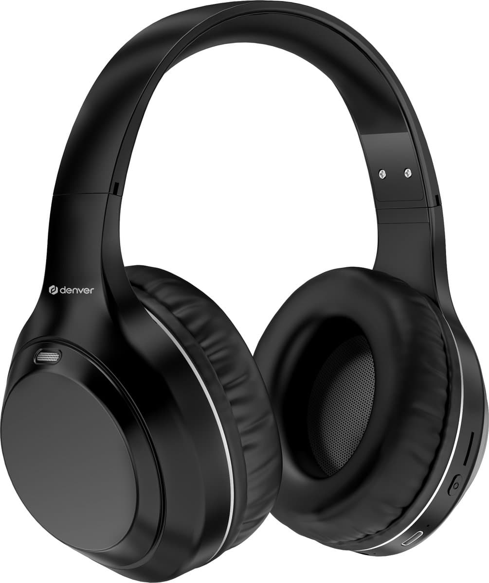 Denver Bluetooth Koptelefoon - Active Noise Canceling - Draadloos - Handsfree Bellen - BTN211 - Model 2026 — afbeelding 1