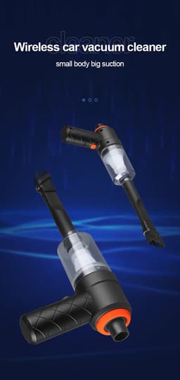 Power vacuum. MKR 2.1 Handzame stof zuiger/blazer. Draadloos, uitwasbare filter en USB oplaadbaar. — thumbnail 5