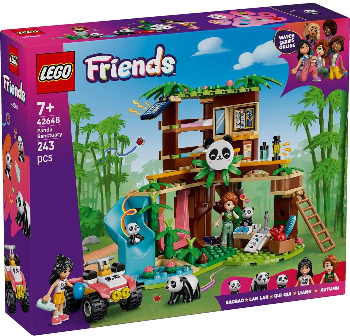 Lego Friends 42648 De Pandaopvang Bouwstenen — afbeelding 1