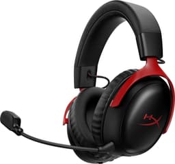 HYPERX Cloud III S Gaming-headset Zwart/Rood — thumbnail 4