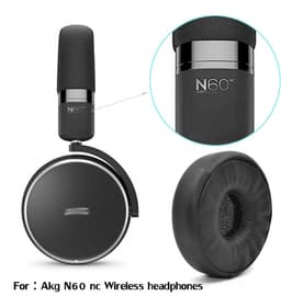 Vervangende oorkussens Geschikt voor AKG N60NC-hoofdtelefoon, 2-pack — thumbnail 3