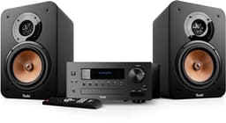 Teufel ULTIMA 20 KOMBO 2 - Premium compacte stereo installatie met 2-kanaals hifi-boekenplankspeakers - Bluetooth aptX, CD-speler en FM/DAB+ radio - zwart — thumbnail 1