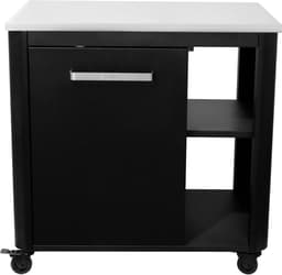 Cozze® Outdoor Kitchen - BBQ Station Buitenkeuken - RVS Werktafel - Met Kast & Opbergruimte - 90 cm — thumbnail 1