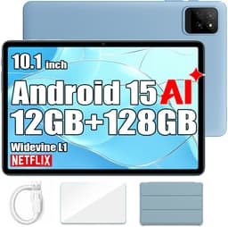 OSCAL Tablet Pad 30 WIFI - Doke AI - 12GB RAM - 128GB ROM - 6600 mAh - 10.1 Inch - Android 15 - Widevine L1 - 1080P FHD - Blauw — thumbnail 1