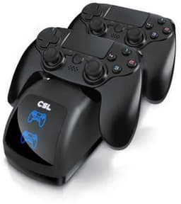 Draadloze Game Controller - Geschikt voor PS4 - Camouflage Blauw — thumbnail 2