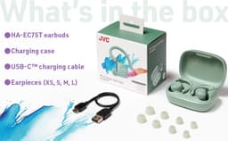 JVC HA-EC75T Sports Hoofdtelefoon – Draadloos - Zwart — thumbnail 5