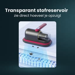 Purgato Huisstofmijt Stofzuiger - UV Lamp - USB Oplader - Kruimeldief - Bacteriën - Matras - Goud — thumbnail 3