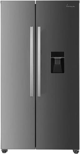 Fram FSBS-HM440NFXWDE++ Amerikaanse Koelkast – Side-by-Side – 439L – Waterdispenser – No Frost – LED Touch Display – Zilver — thumbnail 1
