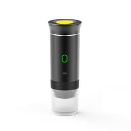 Draagbare reiskoffiezetapparaat - Draadloos voor in de auto - 12V - Espresso - 3-in-1 espressomachine - Oplaadbaar - Kantoor, Buiten, Thuis - Zwart - 1 stuk — thumbnail 1