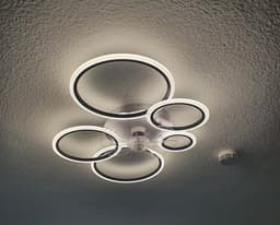 Plafonniere met Ventilator - Plafondventilator - Wit - Plafondventilator Afstandsbediening - Plafondventilator Slaapkamer - Plafond Ventilator met Verlichting - Plafondlamp - Plafonniere - Ideaal voor in uw slaapkamer! — thumbnail 4