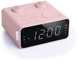 Muse M-17CPK - Digitale wekkerradio met groot display, roze — thumbnail 1